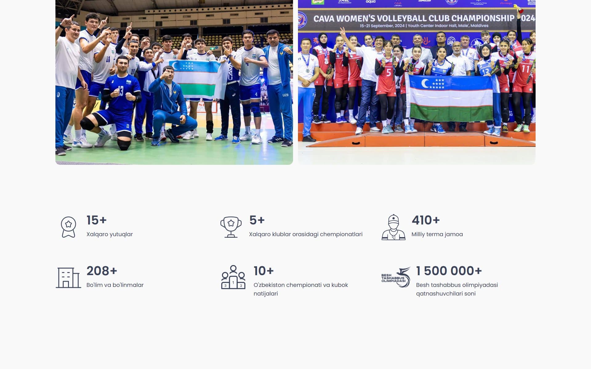 Vollebol.uz — screenshot 2
