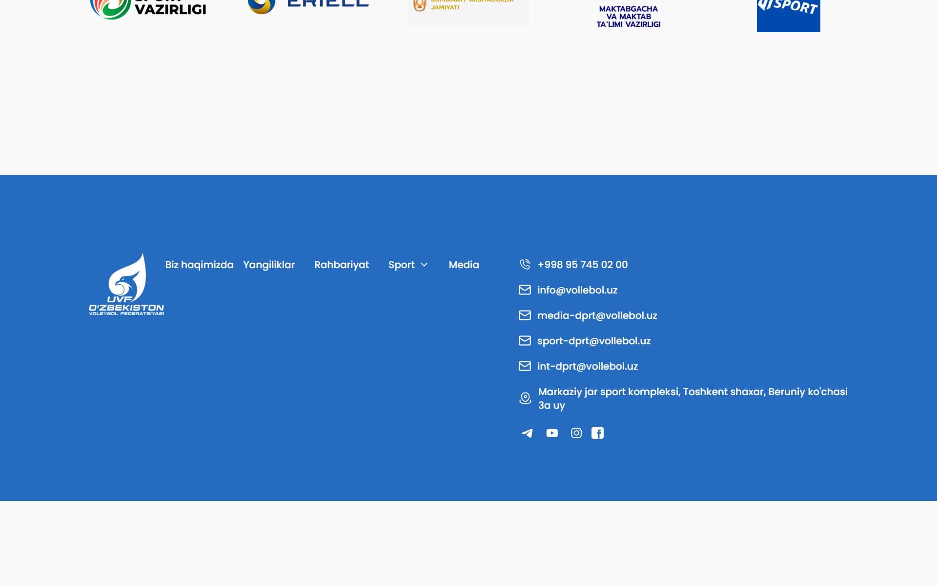 Vollebol.uz — screenshot 4
